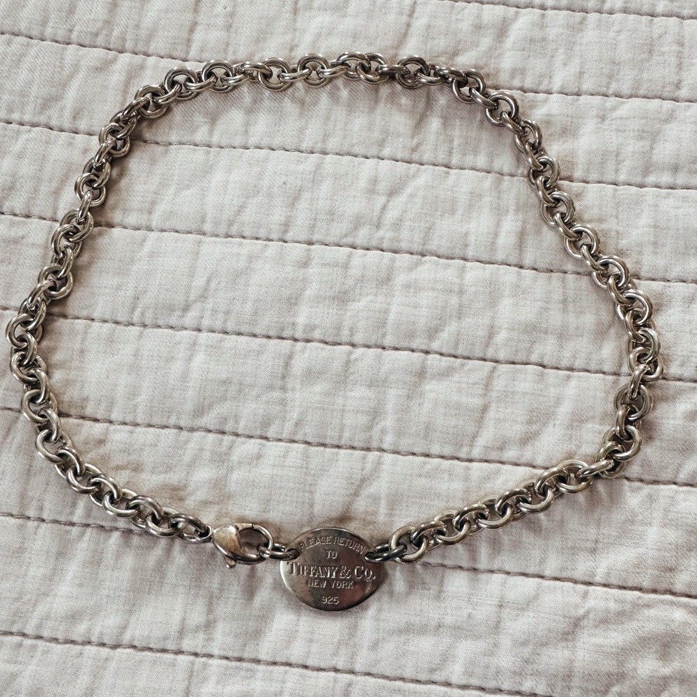 Return to Tiffany necklace 17” - Picture 3 of 5